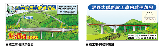 橋完成予想図